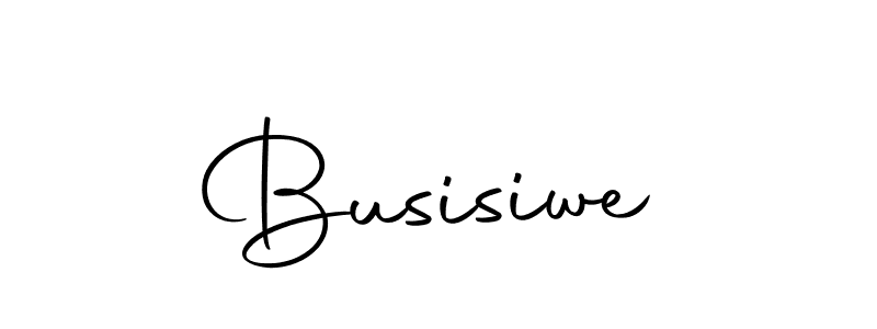 You should practise on your own different ways (Autography-DOLnW) to write your name (Busisiwe) in signature. don't let someone else do it for you. Busisiwe signature style 10 images and pictures png