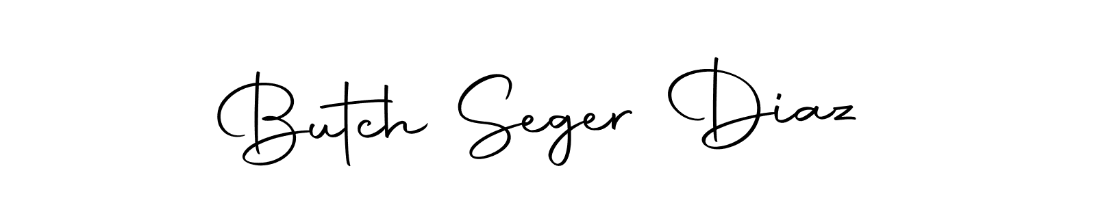 Design your own signature with our free online signature maker. With this signature software, you can create a handwritten (Autography-DOLnW) signature for name Butch Seger Diaz. Butch Seger Diaz signature style 10 images and pictures png