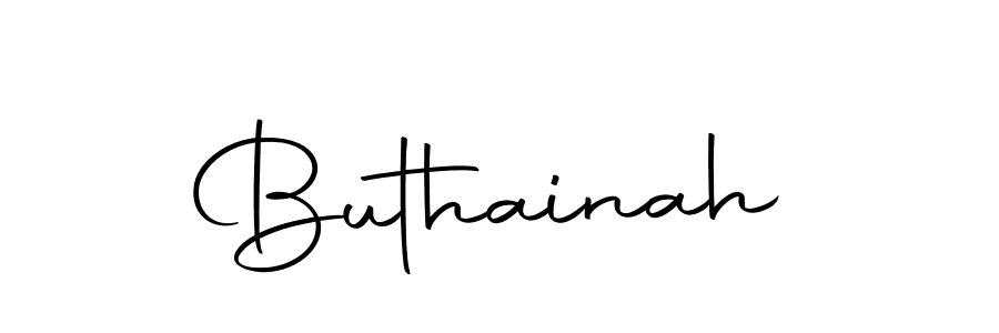 The best way (Autography-DOLnW) to make a short signature is to pick only two or three words in your name. The name Buthainah include a total of six letters. For converting this name. Buthainah signature style 10 images and pictures png