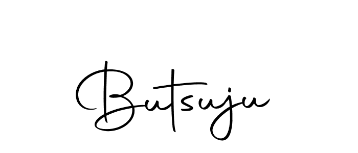 Design your own signature with our free online signature maker. With this signature software, you can create a handwritten (Autography-DOLnW) signature for name Butsuju. Butsuju signature style 10 images and pictures png