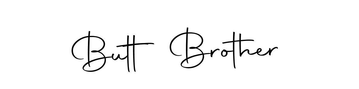 if you are searching for the best signature style for your name Butt Brother. so please give up your signature search. here we have designed multiple signature styles  using Autography-DOLnW. Butt Brother signature style 10 images and pictures png