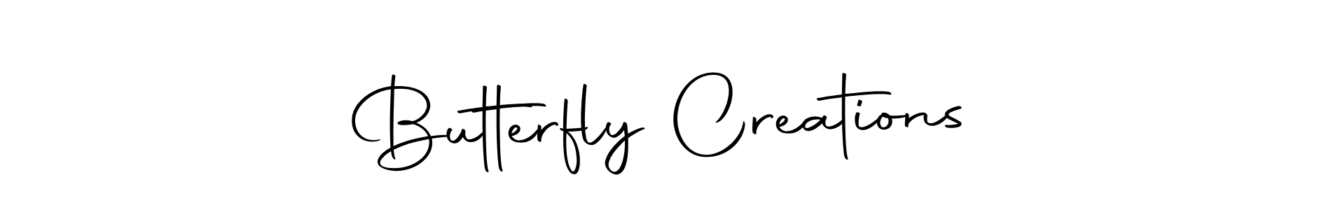 Design your own signature with our free online signature maker. With this signature software, you can create a handwritten (Autography-DOLnW) signature for name Butterfly Creations. Butterfly Creations signature style 10 images and pictures png