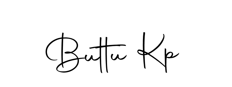 You should practise on your own different ways (Autography-DOLnW) to write your name (Buttu Kp) in signature. don't let someone else do it for you. Buttu Kp signature style 10 images and pictures png