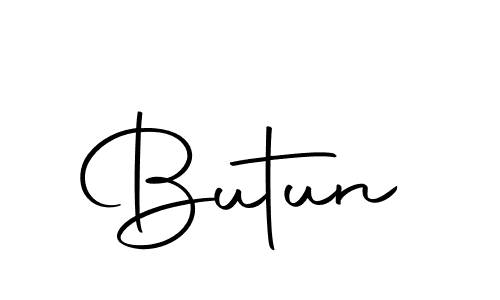 Make a beautiful signature design for name Butun. With this signature (Autography-DOLnW) style, you can create a handwritten signature for free. Butun signature style 10 images and pictures png