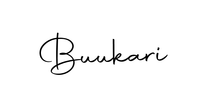 You should practise on your own different ways (Autography-DOLnW) to write your name (Buukari) in signature. don't let someone else do it for you. Buukari signature style 10 images and pictures png