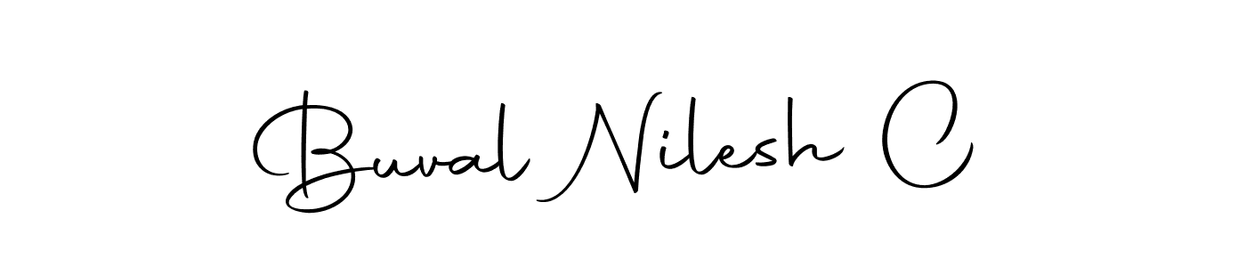 Also we have Buval Nilesh C name is the best signature style. Create professional handwritten signature collection using Autography-DOLnW autograph style. Buval Nilesh C signature style 10 images and pictures png