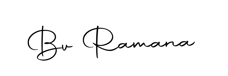 Design your own signature with our free online signature maker. With this signature software, you can create a handwritten (Autography-DOLnW) signature for name Bv Ramana. Bv Ramana signature style 10 images and pictures png