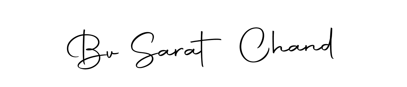 You should practise on your own different ways (Autography-DOLnW) to write your name (Bv Sarat Chand) in signature. don't let someone else do it for you. Bv Sarat Chand signature style 10 images and pictures png