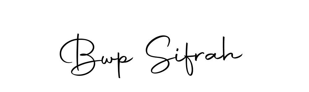This is the best signature style for the Bwp Sifrah name. Also you like these signature font (Autography-DOLnW). Mix name signature. Bwp Sifrah signature style 10 images and pictures png