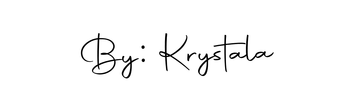 Similarly Autography-DOLnW is the best handwritten signature design. Signature creator online .You can use it as an online autograph creator for name By: Krystala. By: Krystala signature style 10 images and pictures png