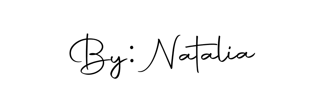 This is the best signature style for the By: Natalia name. Also you like these signature font (Autography-DOLnW). Mix name signature. By: Natalia signature style 10 images and pictures png