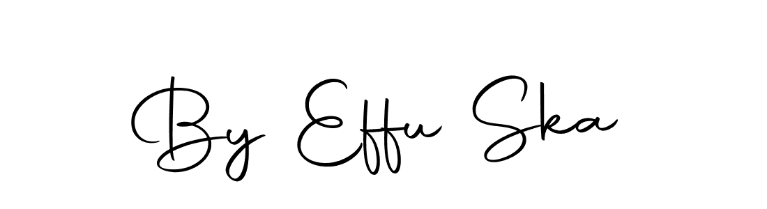 Use a signature maker to create a handwritten signature online. With this signature software, you can design (Autography-DOLnW) your own signature for name By Effu Ska. By Effu Ska signature style 10 images and pictures png