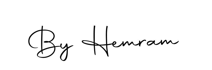 Create a beautiful signature design for name By Hemram. With this signature (Autography-DOLnW) fonts, you can make a handwritten signature for free. By Hemram signature style 10 images and pictures png