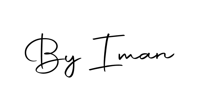 Use a signature maker to create a handwritten signature online. With this signature software, you can design (Autography-DOLnW) your own signature for name By Iman. By Iman signature style 10 images and pictures png