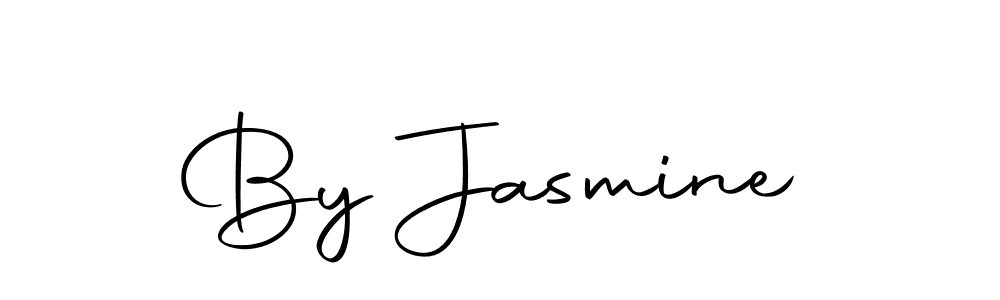 Use a signature maker to create a handwritten signature online. With this signature software, you can design (Autography-DOLnW) your own signature for name By Jasmine. By Jasmine signature style 10 images and pictures png