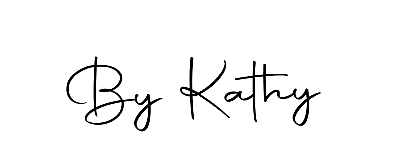 Use a signature maker to create a handwritten signature online. With this signature software, you can design (Autography-DOLnW) your own signature for name By Kathy. By Kathy signature style 10 images and pictures png
