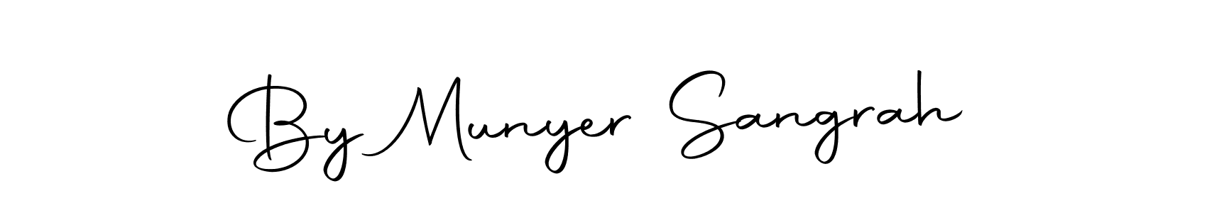 See photos of By Munyer Sangrah official signature by Spectra . Check more albums & portfolios. Read reviews & check more about Autography-DOLnW font. By Munyer Sangrah signature style 10 images and pictures png