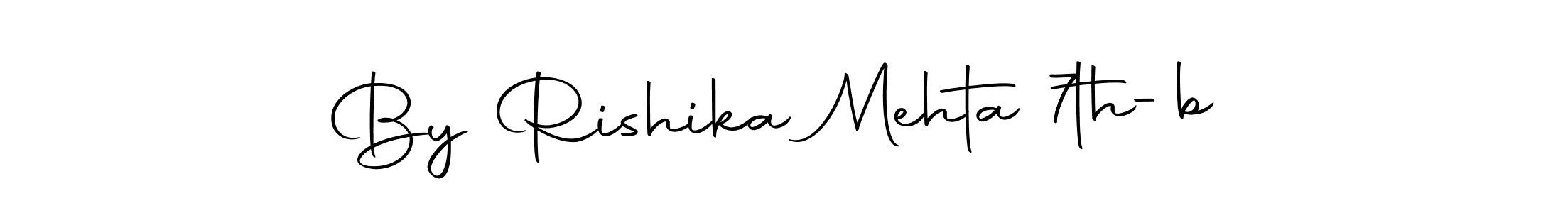 Similarly Autography-DOLnW is the best handwritten signature design. Signature creator online .You can use it as an online autograph creator for name By Rishika Mehta 7th-b. By Rishika Mehta 7th-b signature style 10 images and pictures png