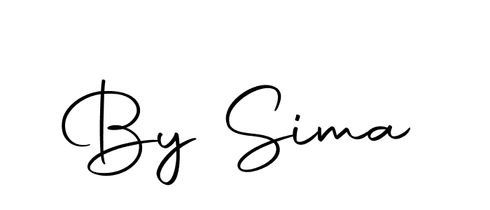 Make a beautiful signature design for name By Sima. With this signature (Autography-DOLnW) style, you can create a handwritten signature for free. By Sima signature style 10 images and pictures png