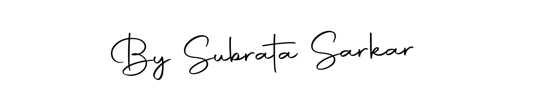 Design your own signature with our free online signature maker. With this signature software, you can create a handwritten (Autography-DOLnW) signature for name By Subrata Sarkar. By Subrata Sarkar signature style 10 images and pictures png