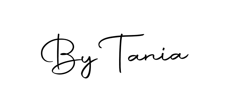 How to make By Tania signature? Autography-DOLnW is a professional autograph style. Create handwritten signature for By Tania name. By Tania signature style 10 images and pictures png