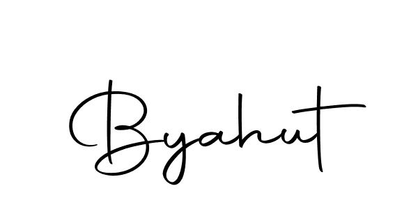 Once you've used our free online signature maker to create your best signature Autography-DOLnW style, it's time to enjoy all of the benefits that Byahut name signing documents. Byahut signature style 10 images and pictures png