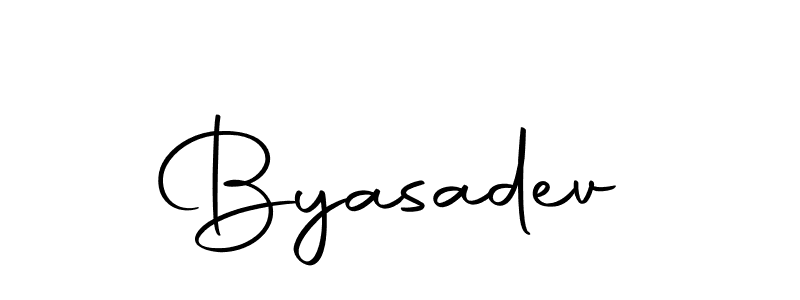 Byasadev stylish signature style. Best Handwritten Sign (Autography-DOLnW) for my name. Handwritten Signature Collection Ideas for my name Byasadev. Byasadev signature style 10 images and pictures png