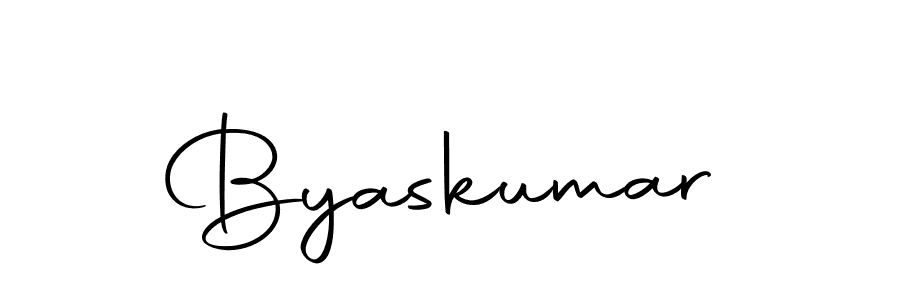 Byaskumar stylish signature style. Best Handwritten Sign (Autography-DOLnW) for my name. Handwritten Signature Collection Ideas for my name Byaskumar. Byaskumar signature style 10 images and pictures png