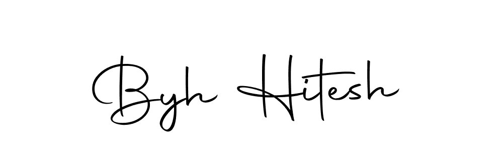 Autography-DOLnW is a professional signature style that is perfect for those who want to add a touch of class to their signature. It is also a great choice for those who want to make their signature more unique. Get Byh Hitesh name to fancy signature for free. Byh Hitesh signature style 10 images and pictures png