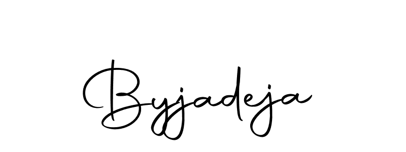 Also we have Byjadeja name is the best signature style. Create professional handwritten signature collection using Autography-DOLnW autograph style. Byjadeja signature style 10 images and pictures png