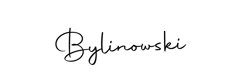 Create a beautiful signature design for name Bylinowski. With this signature (Autography-DOLnW) fonts, you can make a handwritten signature for free. Bylinowski signature style 10 images and pictures png