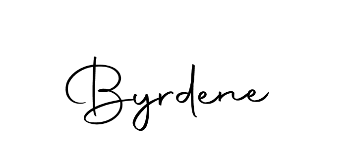 You can use this online signature creator to create a handwritten signature for the name Byrdene. This is the best online autograph maker. Byrdene signature style 10 images and pictures png