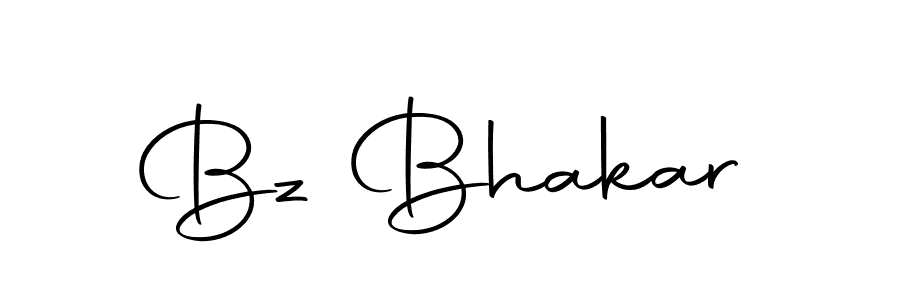 How to make Bz Bhakar signature? Autography-DOLnW is a professional autograph style. Create handwritten signature for Bz Bhakar name. Bz Bhakar signature style 10 images and pictures png