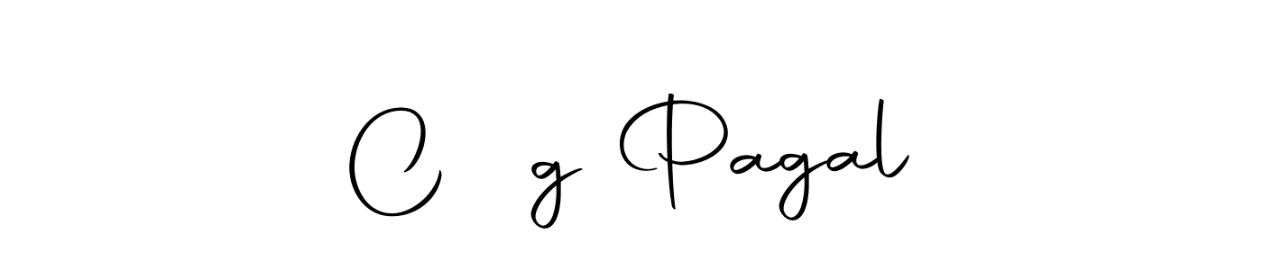 Use a signature maker to create a handwritten signature online. With this signature software, you can design (Autography-DOLnW) your own signature for name C❤️g Pagal. C❤️g Pagal signature style 10 images and pictures png