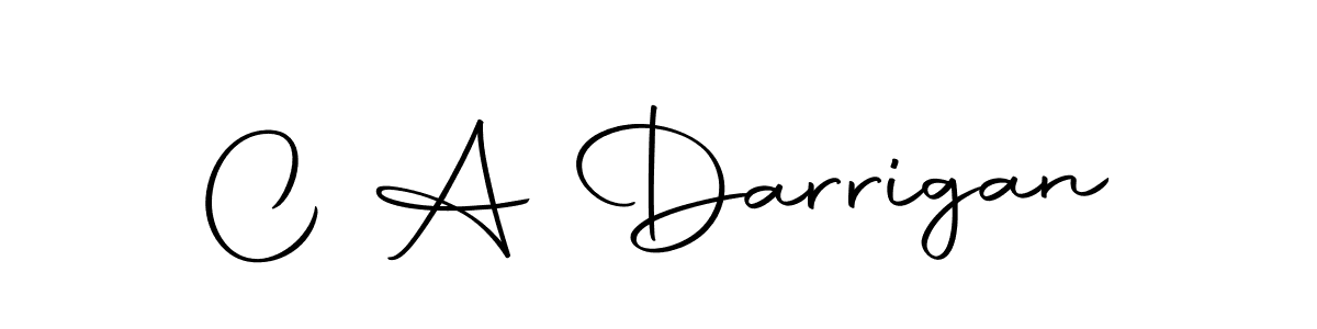 Create a beautiful signature design for name C A Darrigan. With this signature (Autography-DOLnW) fonts, you can make a handwritten signature for free. C A Darrigan signature style 10 images and pictures png