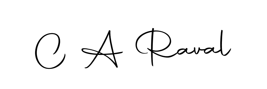 C A Raval stylish signature style. Best Handwritten Sign (Autography-DOLnW) for my name. Handwritten Signature Collection Ideas for my name C A Raval. C A Raval signature style 10 images and pictures png