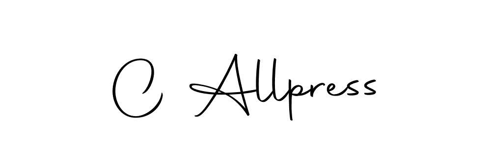 This is the best signature style for the C Allpress name. Also you like these signature font (Autography-DOLnW). Mix name signature. C Allpress signature style 10 images and pictures png