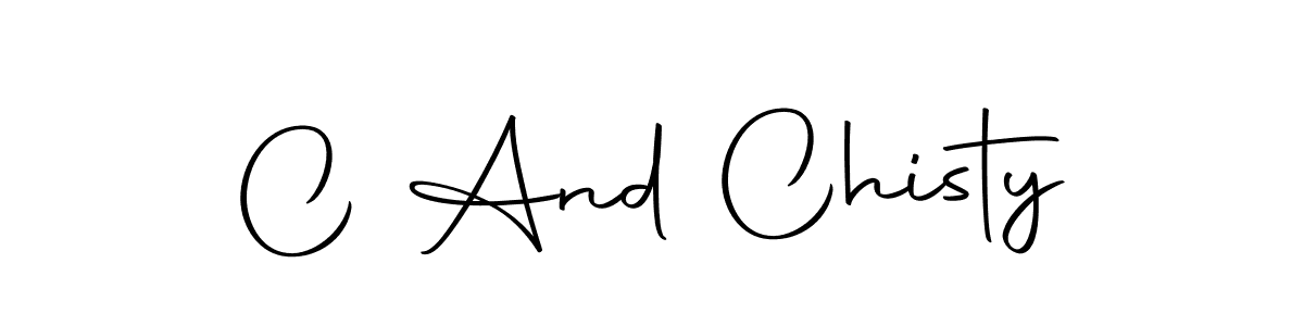 It looks lik you need a new signature style for name C And Chisty. Design unique handwritten (Autography-DOLnW) signature with our free signature maker in just a few clicks. C And Chisty signature style 10 images and pictures png