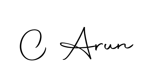 Also we have C Arun name is the best signature style. Create professional handwritten signature collection using Autography-DOLnW autograph style. C Arun signature style 10 images and pictures png