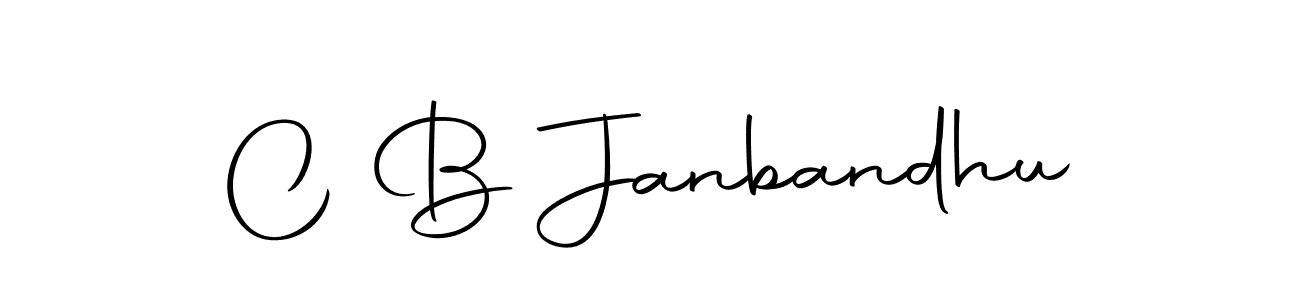 Use a signature maker to create a handwritten signature online. With this signature software, you can design (Autography-DOLnW) your own signature for name C B Janbandhu. C B Janbandhu signature style 10 images and pictures png