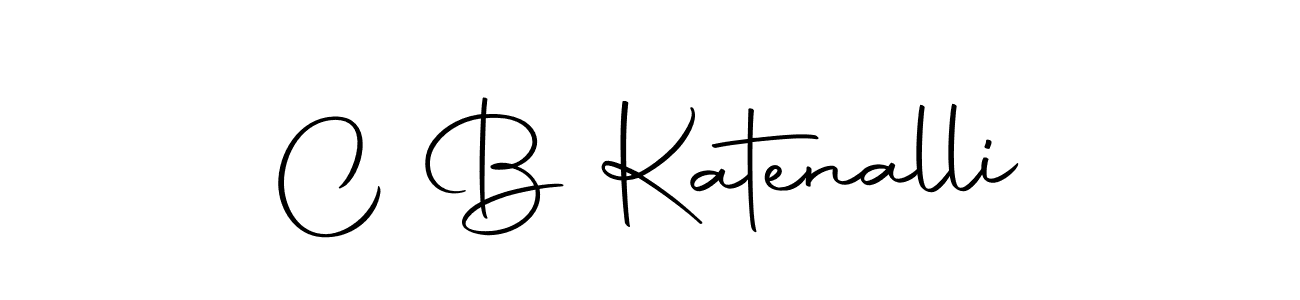 You should practise on your own different ways (Autography-DOLnW) to write your name (C B Katenalli) in signature. don't let someone else do it for you. C B Katenalli signature style 10 images and pictures png