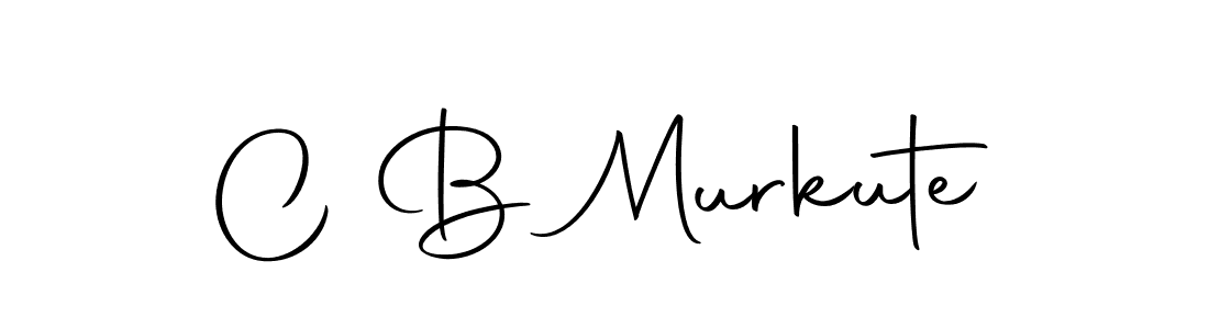 The best way (Autography-DOLnW) to make a short signature is to pick only two or three words in your name. The name C B Murkute include a total of six letters. For converting this name. C B Murkute signature style 10 images and pictures png