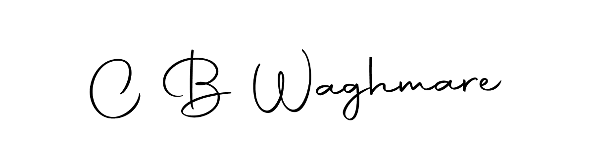 Make a beautiful signature design for name C B Waghmare. With this signature (Autography-DOLnW) style, you can create a handwritten signature for free. C B Waghmare signature style 10 images and pictures png