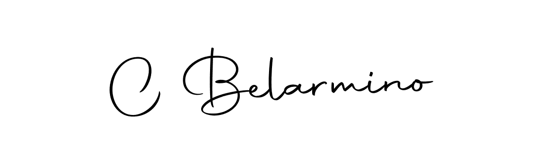 Create a beautiful signature design for name C Belarmino. With this signature (Autography-DOLnW) fonts, you can make a handwritten signature for free. C Belarmino signature style 10 images and pictures png