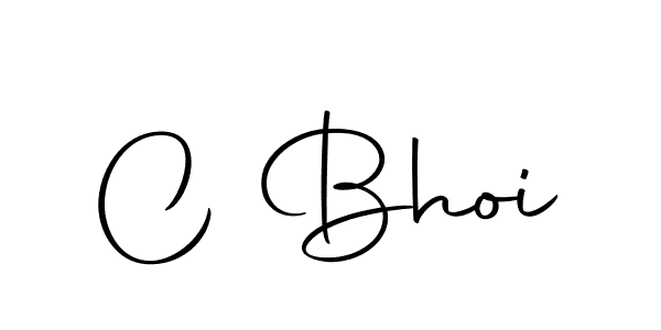 Also we have C Bhoi name is the best signature style. Create professional handwritten signature collection using Autography-DOLnW autograph style. C Bhoi signature style 10 images and pictures png