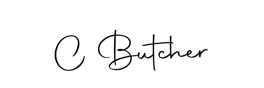 This is the best signature style for the C Butcher name. Also you like these signature font (Autography-DOLnW). Mix name signature. C Butcher signature style 10 images and pictures png