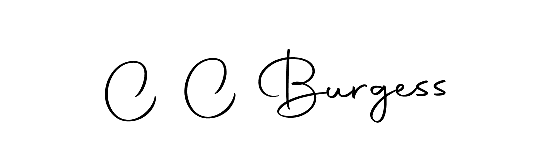 C C Burgess stylish signature style. Best Handwritten Sign (Autography-DOLnW) for my name. Handwritten Signature Collection Ideas for my name C C Burgess. C C Burgess signature style 10 images and pictures png