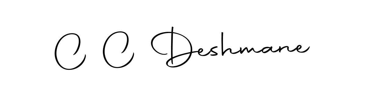 Also we have C C Deshmane name is the best signature style. Create professional handwritten signature collection using Autography-DOLnW autograph style. C C Deshmane signature style 10 images and pictures png