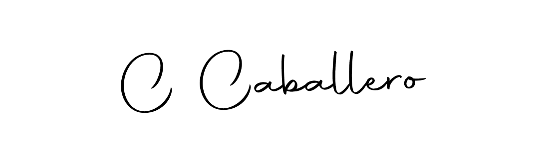 The best way (Autography-DOLnW) to make a short signature is to pick only two or three words in your name. The name C Caballero include a total of six letters. For converting this name. C Caballero signature style 10 images and pictures png