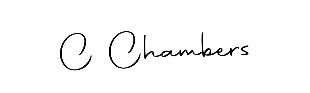 How to make C Chambers name signature. Use Autography-DOLnW style for creating short signs online. This is the latest handwritten sign. C Chambers signature style 10 images and pictures png